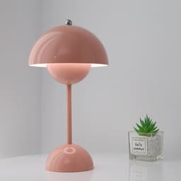 image-Mushroom Table Lamp Desk Lamp Touch Portable Lamp LED Rechargeable Night Light For Room Bedroom Home Decoration Gifts Table Lamp
