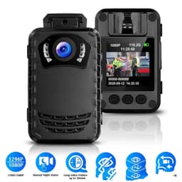 image-Law Enforcement 1296p HD Night Vision Chest Wear Duty Field Work Recorder