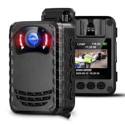 image-Law Enforcement 1296p HD Night Vision Chest Wear Duty Field Work Recorder