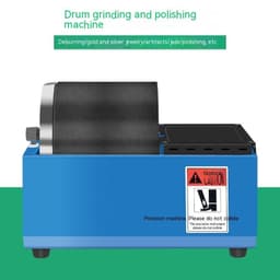 image-Silicone Roller Polishing Machine Jade Gold And Silver Jewelry Burnishing By Abrasion Deburring Equipment