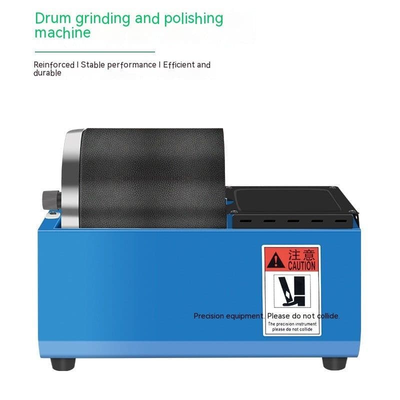 image-Silicone Roller Polishing Machine Jade Gold And Silver Jewelry Burnishing By Abrasion Deburring Equipment