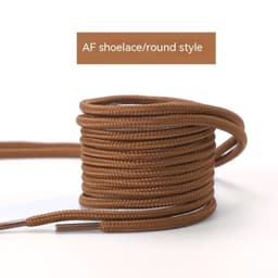 image-Wheat-colored Shoelace Flat Round Martin Boots Unisex Shoes Rope
