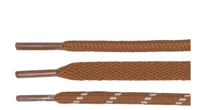image-Wheat-colored Shoelace Flat Round Martin Boots Unisex Shoes Rope