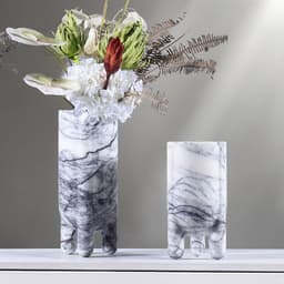 image-Marble Hydroponic Green Plant Soft Home Decoration Decorative Vase