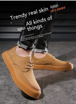 image-Business Soft Bottom Youth Vintage Martin Boots Korean Style