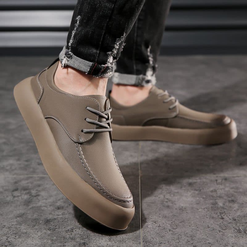 image-Business Soft Bottom Youth Vintage Martin Boots Korean Style