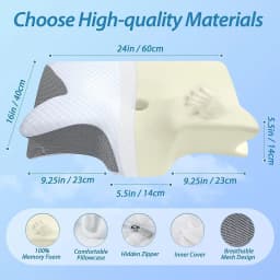 image-Neck Memory Home Sleep Pillow