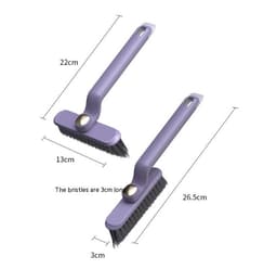 image-Multi-Function Rotating Crevice Cleaning Brush Kitchen Toilet Tile Joints Dead Angle Crevice Gap Cleaner Brush For Shower Floor