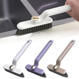 image-Multi-Function Rotating Crevice Cleaning Brush Kitchen Toilet Tile Joints Dead Angle Crevice Gap Cleaner Brush For Shower Floor