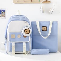 image-Girls' Large Capacity Student Schoolbag
