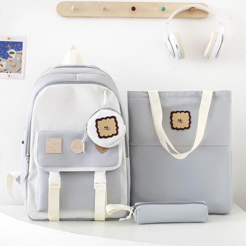 image-Girls' Large Capacity Student Schoolbag