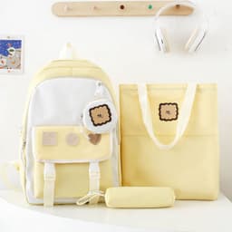 image-Girls' Large Capacity Student Schoolbag