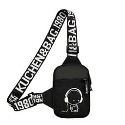 image-Women's Canvas Ins Fashion Sports Chest Bag