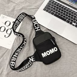 image-Women's Canvas Ins Fashion Sports Chest Bag