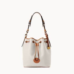 image-Vintage Pebble Lychee Particle Shoulder Handbag