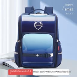 image-British Wear-resistant Oxford Cloth Waterproof Space Schoolbag
