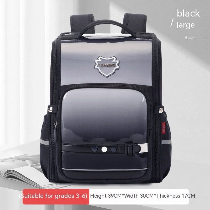 image-British Wear-resistant Oxford Cloth Waterproof Space Schoolbag