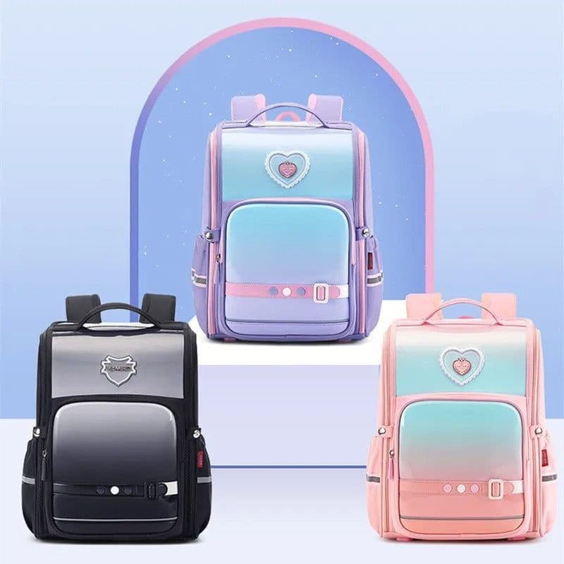image-British Wear-resistant Oxford Cloth Waterproof Space Schoolbag