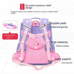 image-British Wear-resistant Oxford Cloth Waterproof Space Schoolbag
