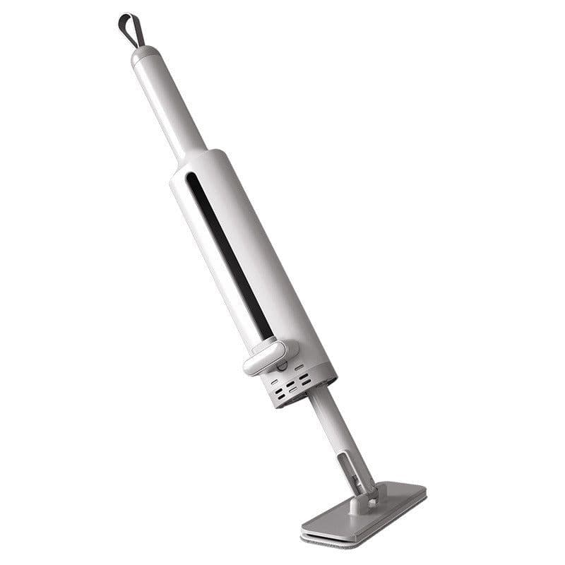 image-Rotatable Self-Squeeze Mini Mop With Crevice Brush Hand Wash-Free Flat Squeeze Mop With 2 Reusable Microfiber Pads, Microfiber Mop For Wet Dry Use Self Wringing Flat Mop For Floor Cleaning
