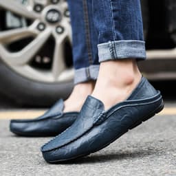 image-Travel Foreign Trade Leather Station Wholesale Plus Size Doug Shoes