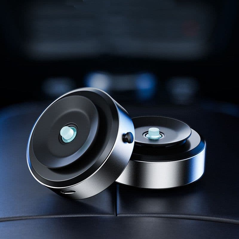 image-Intelligent Mobile Phone Holder Double-Sided Car Mount Magnetic Universal Adsorption Bracket Vacuum Adsorption Stable For Phone