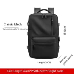 image-Dry Wet Separation Backpack Large Capacity Leisure Fashion Schoolbag