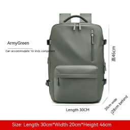 image-Dry Wet Separation Backpack Large Capacity Leisure Fashion Schoolbag