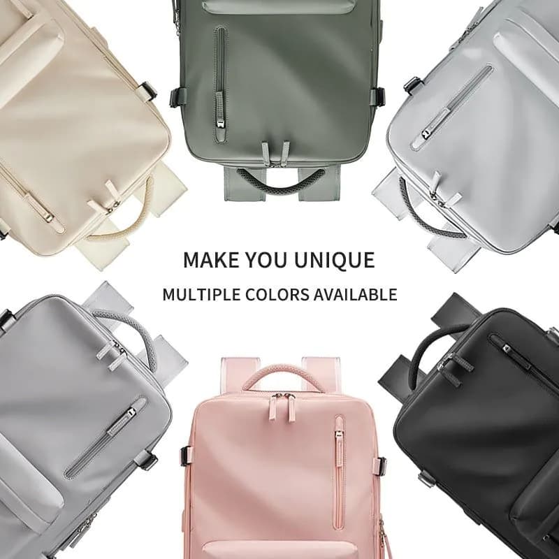 image-Dry Wet Separation Backpack Large Capacity Leisure Fashion Schoolbag