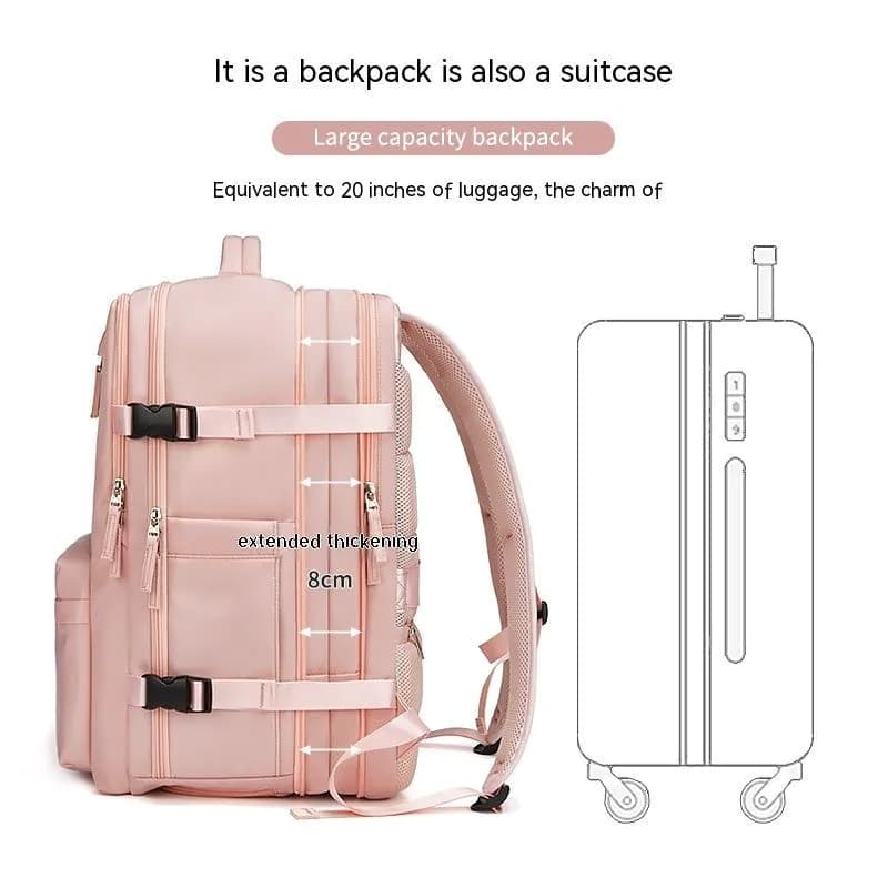 image-Dry Wet Separation Backpack Large Capacity Leisure Fashion Schoolbag