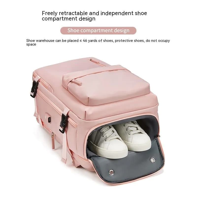 image-Dry Wet Separation Backpack Large Capacity Leisure Fashion Schoolbag