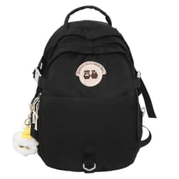 image-Junior High School Student Bear Schoolbag Good-looking Korean Female Travel Backpack