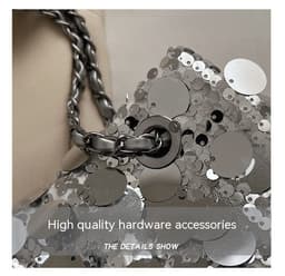 image-Chanel's Style Chain Bag One-shoulder Portable