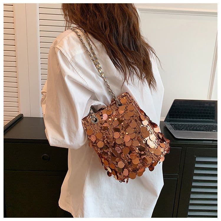 image-Chanel's Style Chain Bag One-shoulder Portable