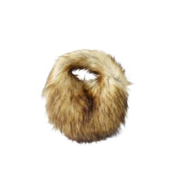 image-Artificial Raccoon Fur Ball Bag Plush Unique Punk Style Y2g
