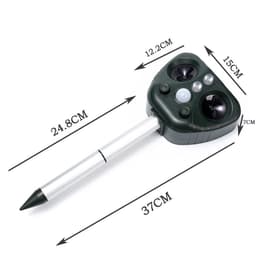 image-Factory Direct Sales New Outdoor Solar Ultrasonic Mouse Expeller Drive Dog Drive Cat Solar-powered Animal Repeller