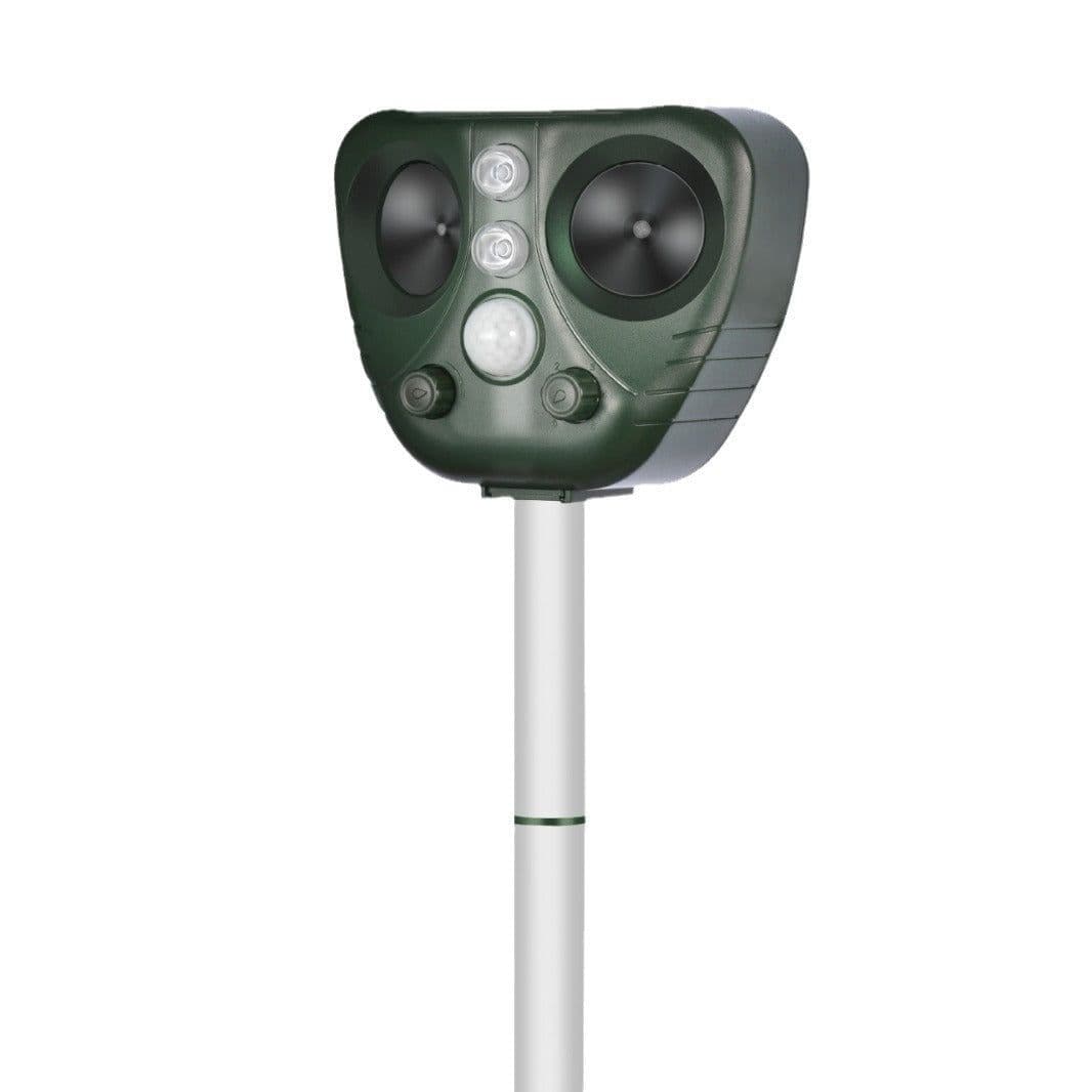 image-Factory Direct Sales New Outdoor Solar Ultrasonic Mouse Expeller Drive Dog Drive Cat Solar-powered Animal Repeller