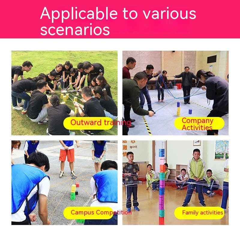 image-Jointly Build Sports Expansion Activity Props Outdoor Group Building Game Equipment