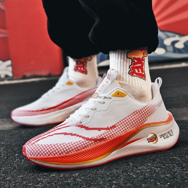 image-Fashion Carbon Plate Running Shoes Men