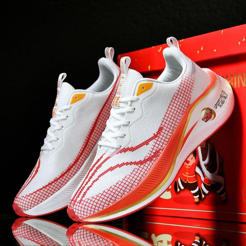 image-Fashion Carbon Plate Running Shoes Men
