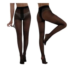 image-Women's Nylon Thin Romper Tear-resistant Nylon Wheel Sexy Tight Stockings