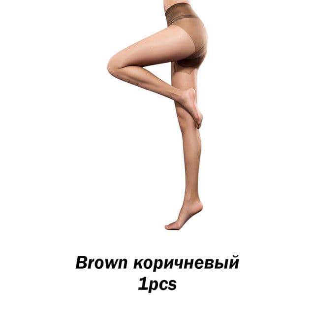 image-Women's Nylon Thin Romper Tear-resistant Nylon Wheel Sexy Tight Stockings