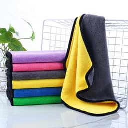 image-Car Wash Towel High Density Coral Fleece Two-tone Thickening