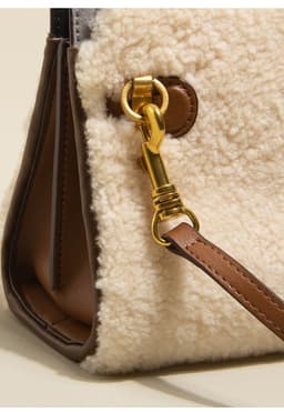 image-Lamb Wool Bag Autumn And Winter Fashion All-matching Women's Leather Plush Bag