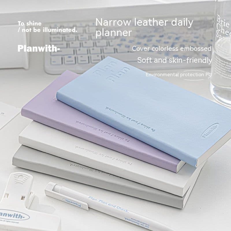 image-Embossed Simple Visual Daily Meter Book