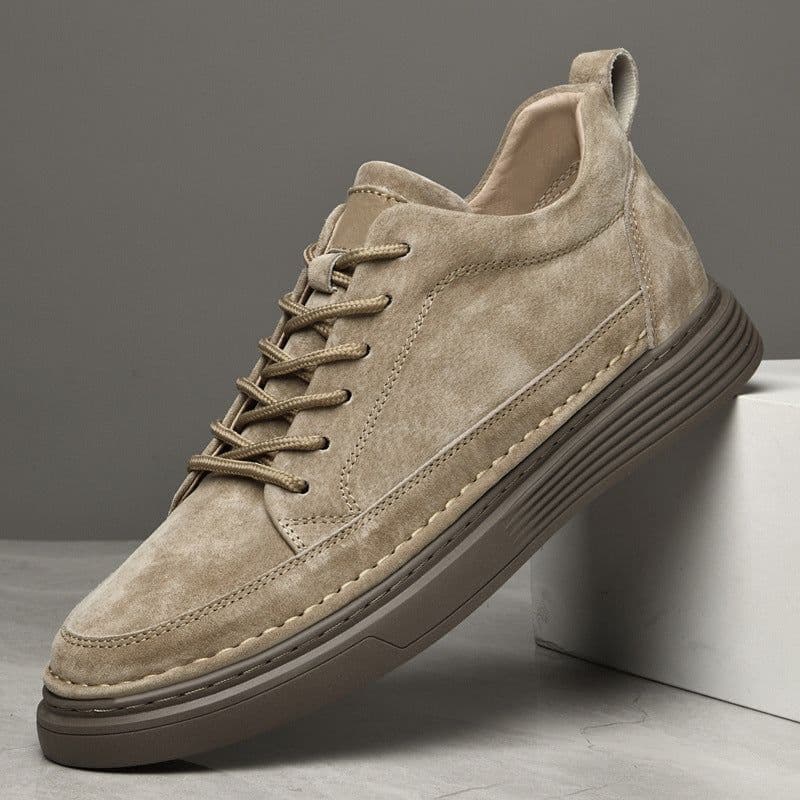 image-Plus Size Fleece-lined Inner Height Increasing Board Shoes Male