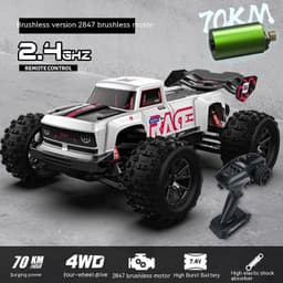 image-Four-wheel Drive Brushless Remote Control Car Toy