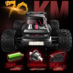 image-Four-wheel Drive Brushless Remote Control Car Toy