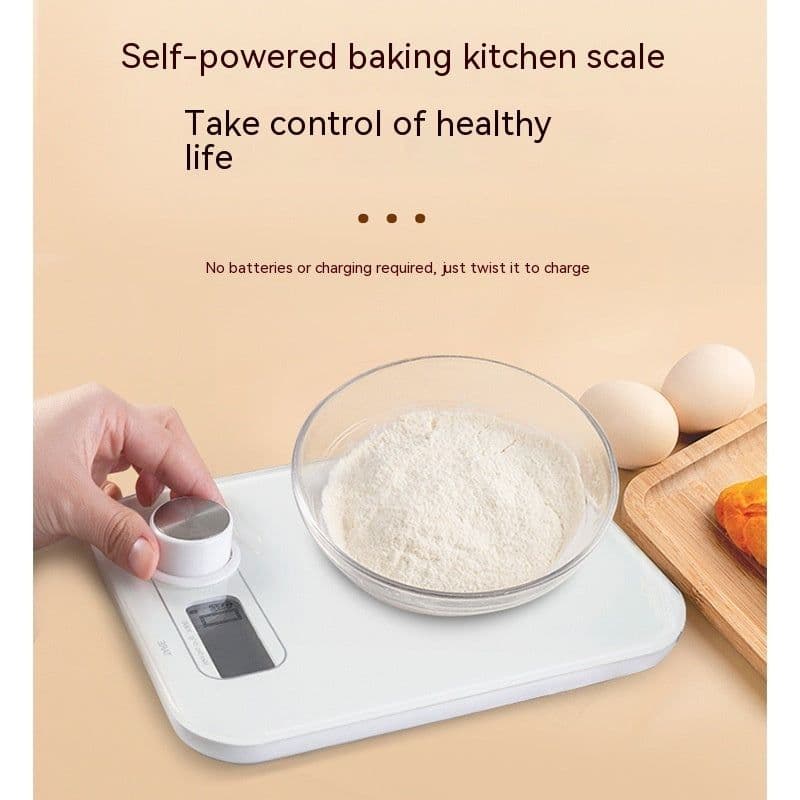 image-Household Kitchen Quasi Weight Self Generating Electronic Scale