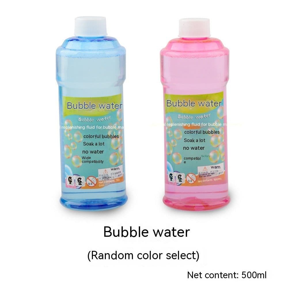 image-Electric Bubble Gun Children's Automatic Bubble Gatling Outdoor Toy Stall